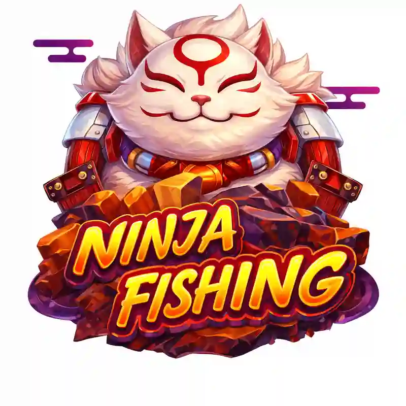 Ninja Fishing Game Logo